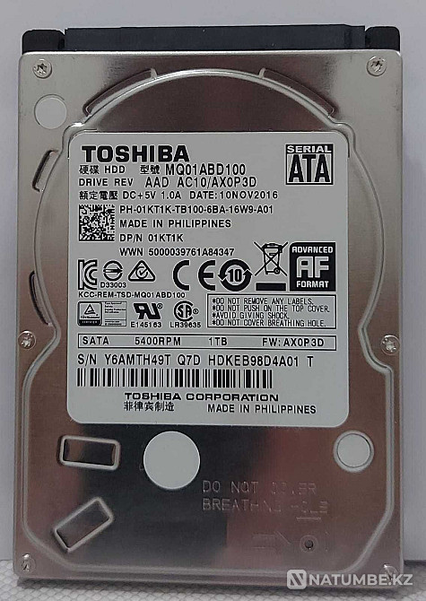 Жесткий диск на 1 TB Алматы - изображение 3