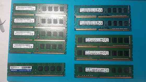 Озу 4 гб; 2 гб DDR3 для ПК Алматы