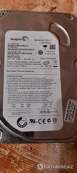 Жёсткий диск Seagate 320GB Алматы - изображение 1