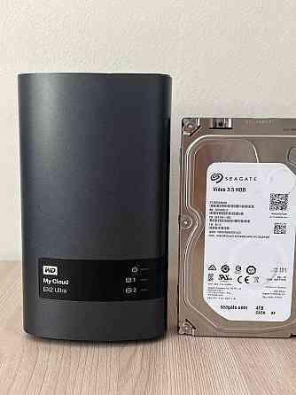 Сетевое хранилище WD My Cloud EX2 Ultra 8Tb Алматы