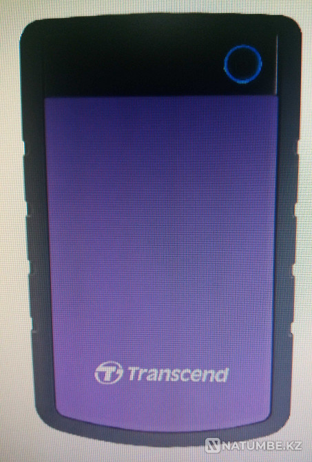 External hard drive. HARD. Used in good condition. DELIVERY. Almaty - photo 1