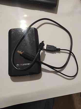 Продам внешний жёсткий диск Transcend на 1000гб usb 2;0 Алматы