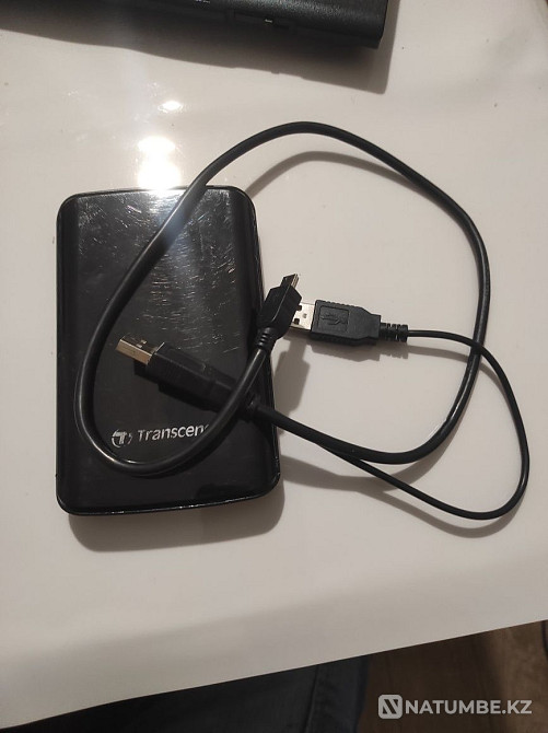 Selling external hard drive Transcend 1000GB usb 2;0 Almaty - photo 3