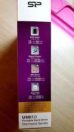 Внешний Жесткий диск Silicon Power Diamond D03 (2 TB; USB 3.0) Алматы