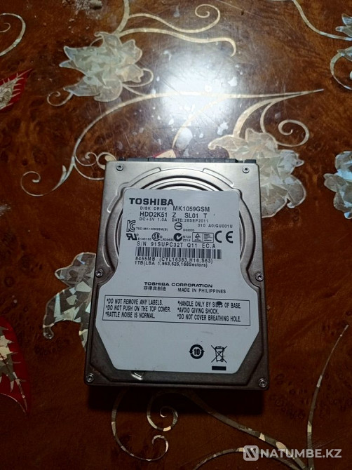 Продам жоский диск SSD Алматы - изображение 1