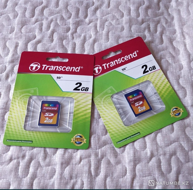 Transcend SD memory card 2 GB 2 GB Almaty - photo 1