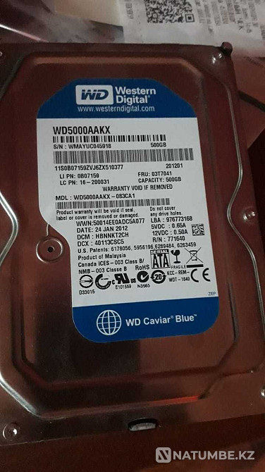 жетский диск 500 Gb Алматы - изображение 1