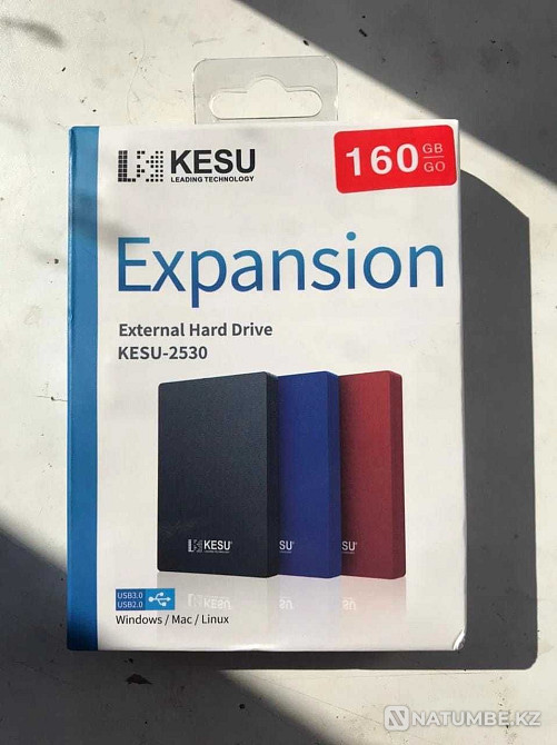 Внешний жёсткий диск Kesu 160GB Алматы - изображение 1