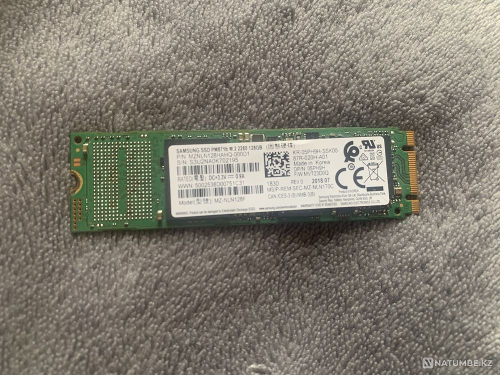 SSD M.2 накопитель 128GB Торг Алматы - изображение 1