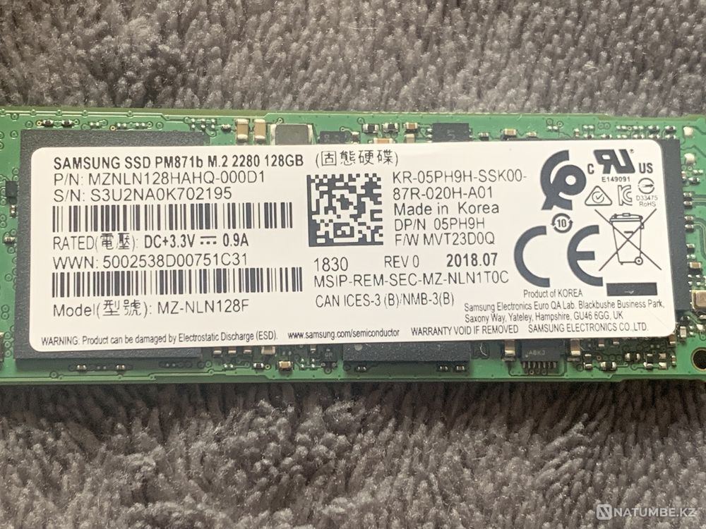 SSD M.2 накопитель 128GB Торг Алматы - изображение 2