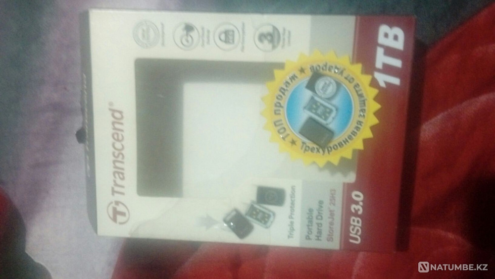 Transcend 1тв; usb3 Алматы - изображение 3