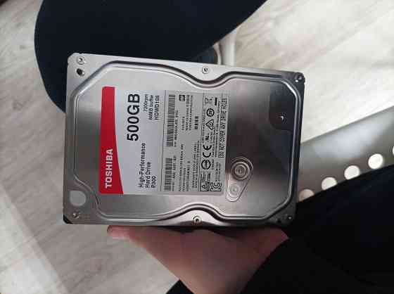 Диск на 500gb Toshiba Алматы