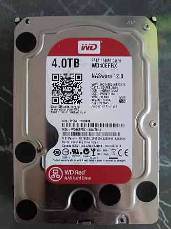Продаются жёсткие диски на 4 и 8 tb Алматы