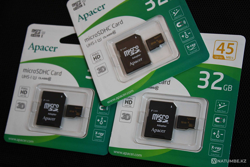 Микрофлешка Apacer 32 гига микро флешка флеш карта Оригинал Алматы - изображение 1