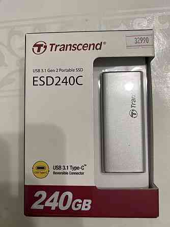 Внешний SSD M.2 (USB 3.1 Gen 2) 240GB Transcend TS240GESD240C Алматы