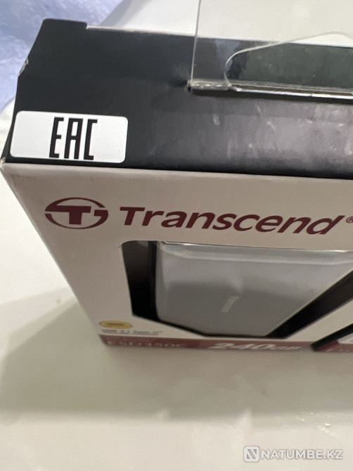 Внешний накопитель Transcend TS240GESD350C 240Gb синий Алматы - изображение 2