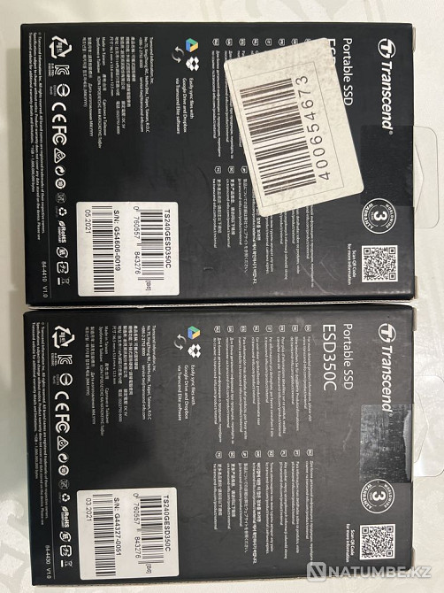 Внешний накопитель Transcend TS240GESD350C 240Gb синий Алматы - изображение 3