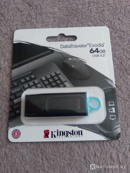 Selling a new usb 3.2 flash drive 64Gb Almaty - photo 1