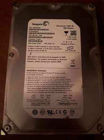 жесткий жиск seagate на 250гб Алматы