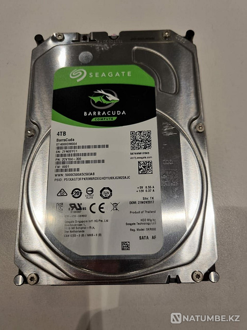 Жёсткий диск 4 терабайт Seagate Алматы - изображение 1