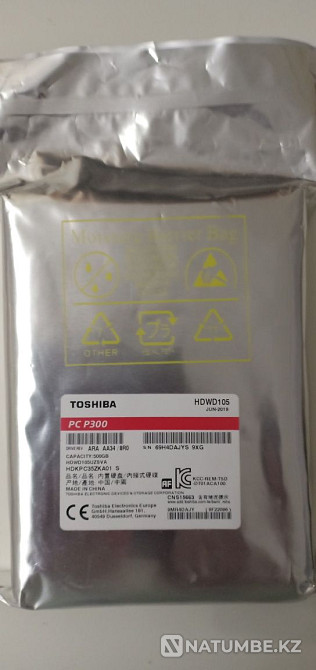 Жёсткий диск Toshiba 500 GB Алматы - изображение 1