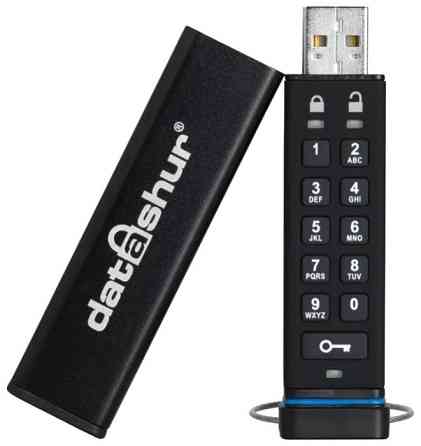 Защищенный USB-накопитель iStorage DatAshur Flash Drive 16Gb Алматы