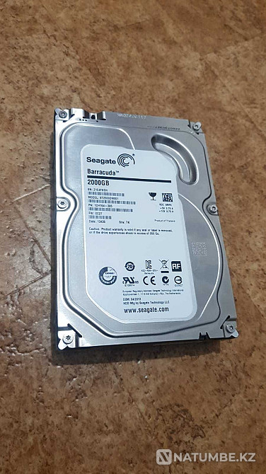 Hard drive 2TB Almaty - photo 2