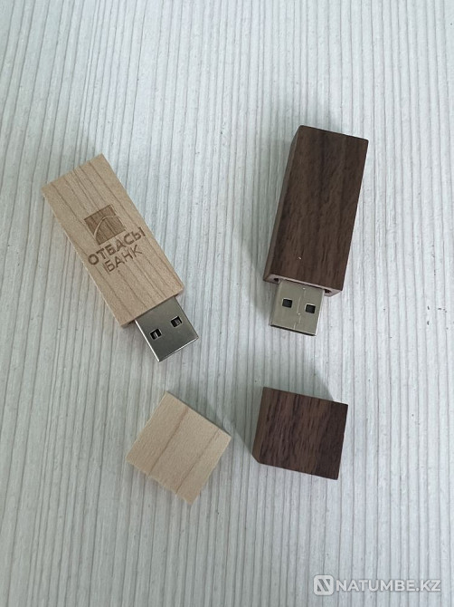 USB flash drive wooden flash flash new Almaty - photo 1