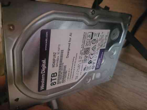 Жесткий диск HDD 8000 Gb Western Digital (WD82PURZ); 3.5"; 256Mb; SATA Алматы