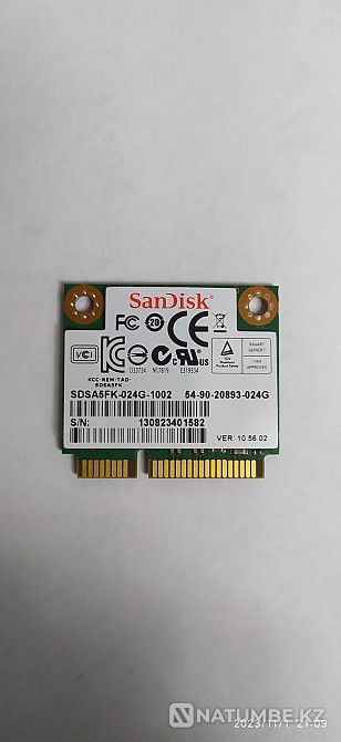 Ssd. Диск на 24 gb. Алматы - изображение 1