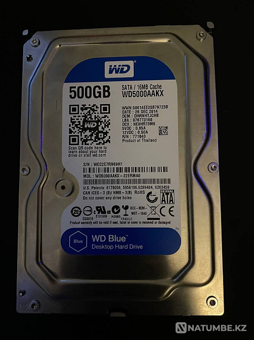 Жесткий диск ( HDD ) 500 гбайт Алматы - изображение 1