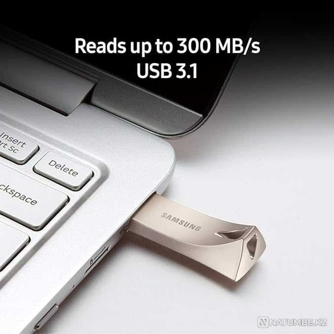 Samsung USB 3.1 flash drive; 64GB; 300MB/s; protection from water; shock and temperature Almaty - photo 4