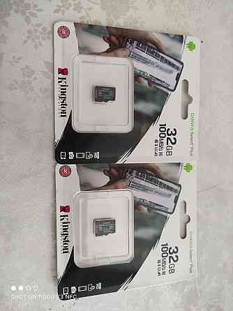Карта памяти Kingston MicroSD 32 гб; 64гб; микро флешка; Алматы
