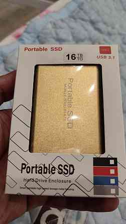 Внешний USB SSD диск 16 Терабайт (16000 гигабайт) Алматы