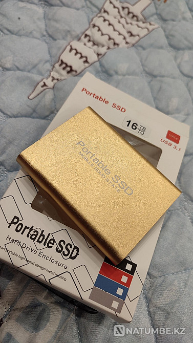 Внешний USB SSD диск 16 Терабайт (16000 гигабайт) Алматы - изображение 3