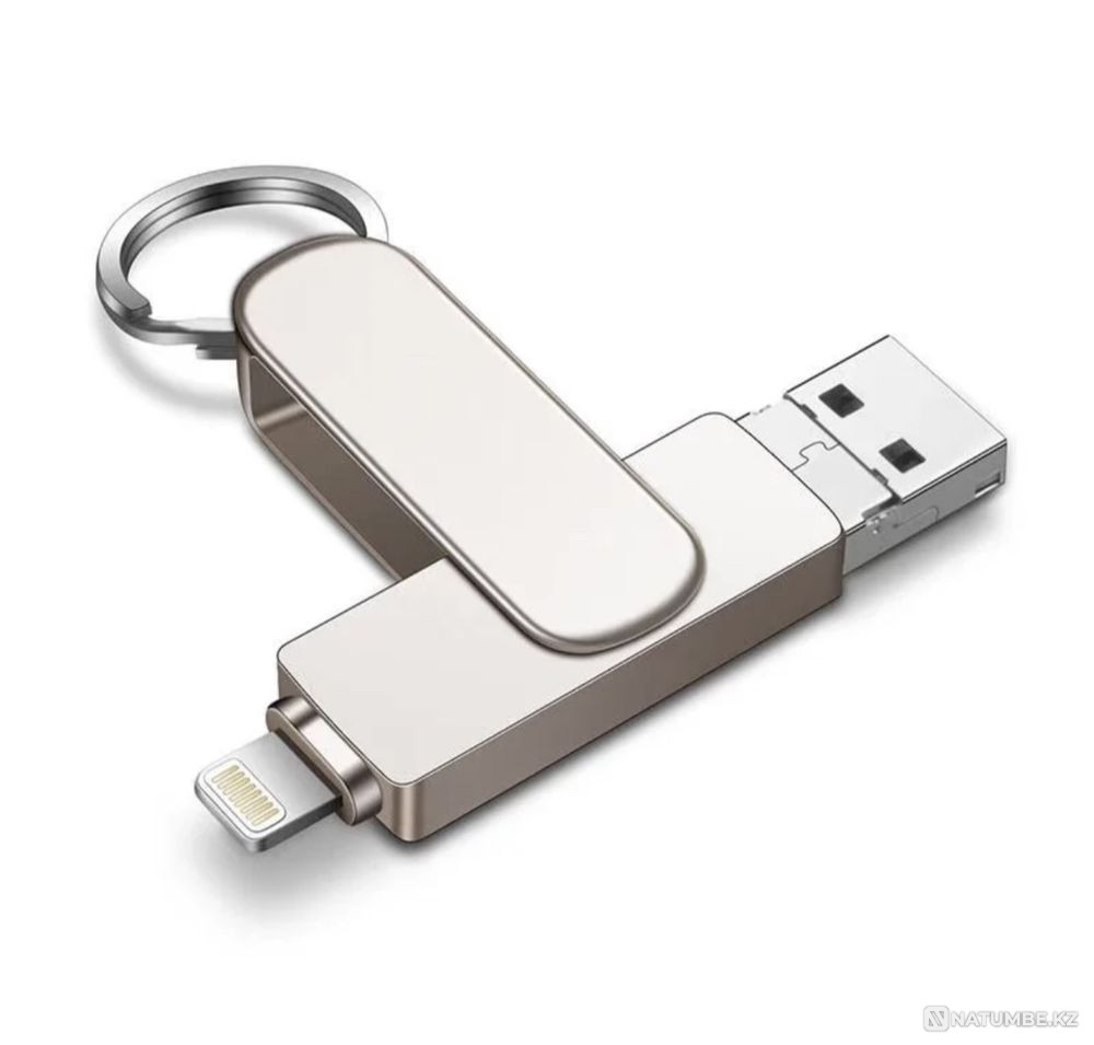 Флешка для iPhone; Samsung 256 гб USB 3.0 Алматы - изображение 3