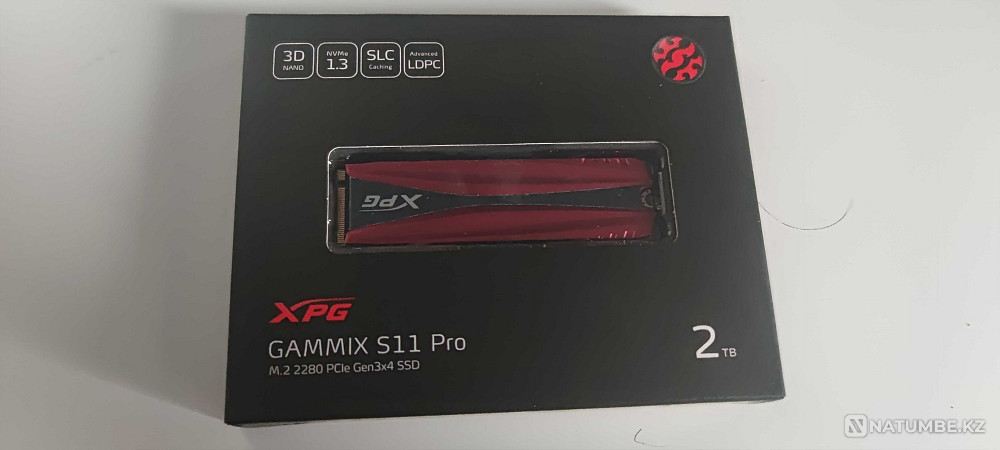 SSD диск жетегі gammix s11 pro 2TB  Алматы - изображение 1