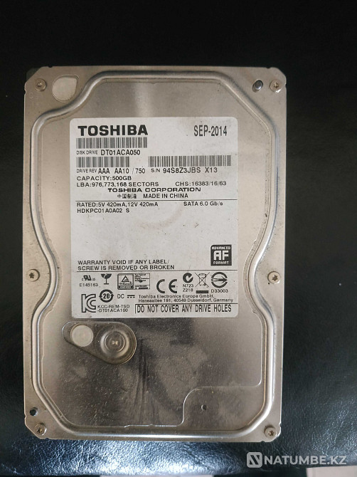 selling hard drives 500gb Almaty - photo 1