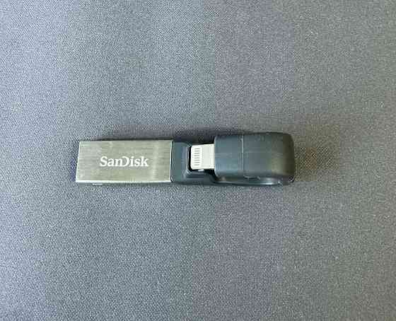 Sandisk ixpand flash drive 64gb usb3.0 переходник флешка для iPhone Алматы