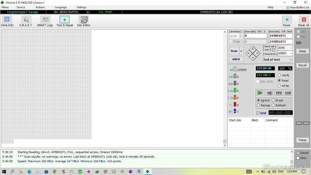 Жоғары жылдамдықты USB флэш-дискісі Kingston HyperX Savage 128 ГБ сатылады  Алматы - изображение 6