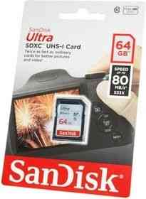 Флешка SD SanDisk 64gb Алматы