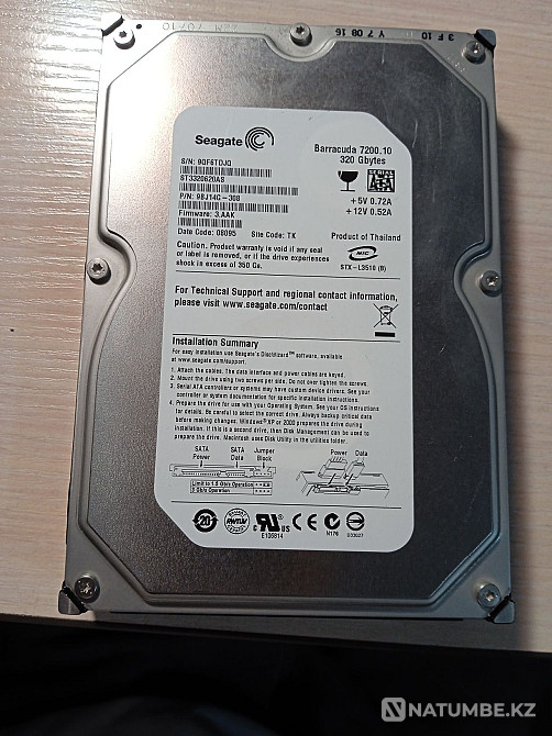 Жёсткий диск на 320гигобайт Алматы - изображение 2