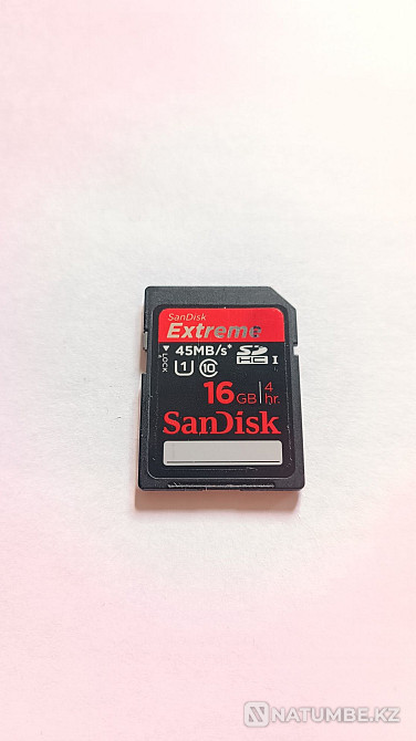 б/у Флэшки SD original SanDisk Алматы - изображение 2