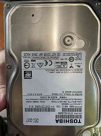 HDD 500gb жесткий диск для ПК 500 об Алматы