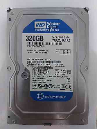 Жетский диск HDD 1tb ; HDD 320gb Алматы