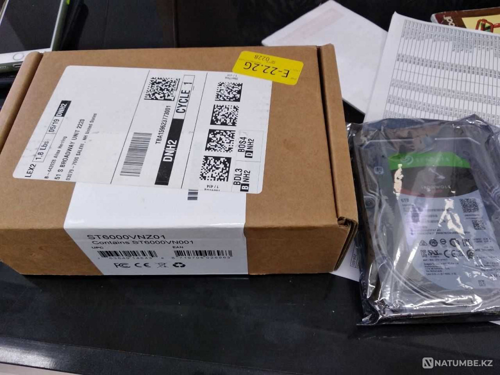 Жесткий диск HDD Seagate IronWolf 6 TB Новые Алматы - изображение 3