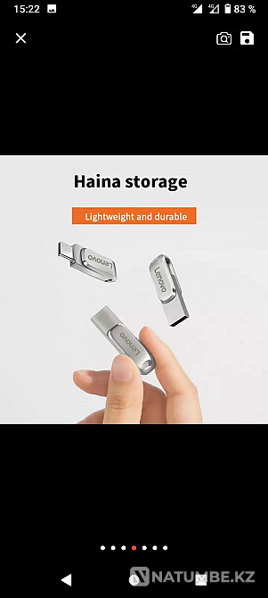 LENOVO 2TB/USB накопитель/ Алматы - изображение 3