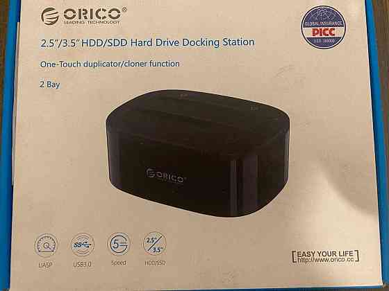 Док-станция HDD 2.5/3.5" ORICO 6629US3-C Алматы