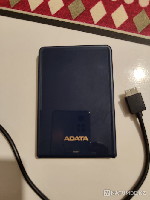 Продам внешний жёсткий диск HDD накопитель ADATA на 2000гб usb 3;0 Алматы - изображение 1