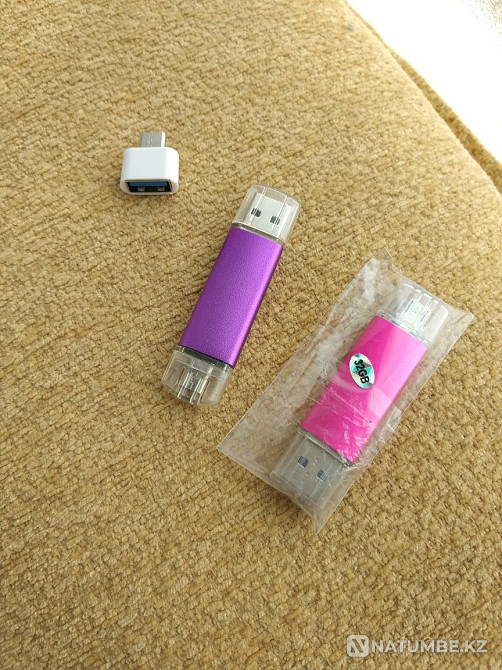 Флешка USB Micro USB typ-c Алматы - изображение 1
